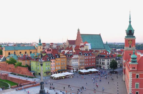Exploring Warsaw on your way back to Berlin