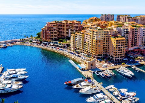 Monaco, famous for being home to some of the world's wealthiest people
